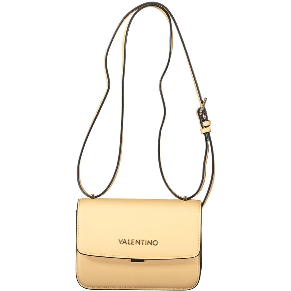 Mario Valentino Beige Polyurethane Womens Bag for Chic and Versatile Looks