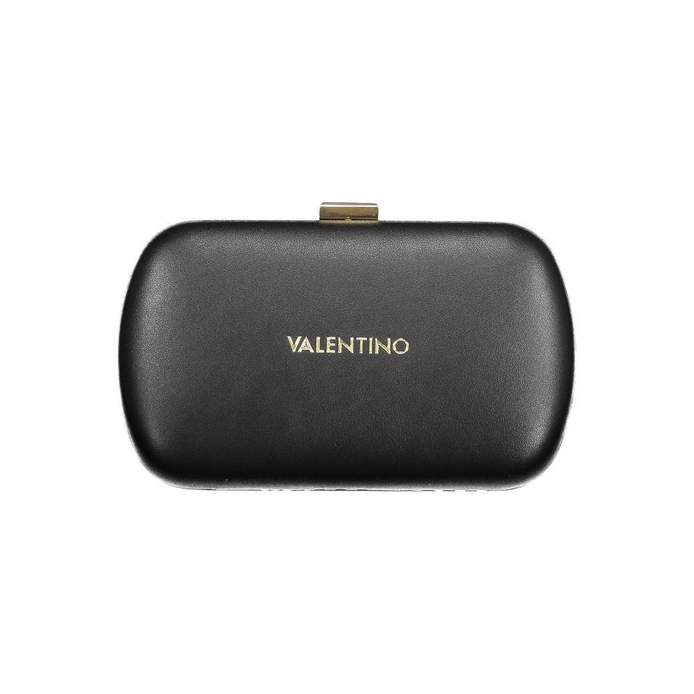 Mario Valentino Black Polyurethane Women's Bag