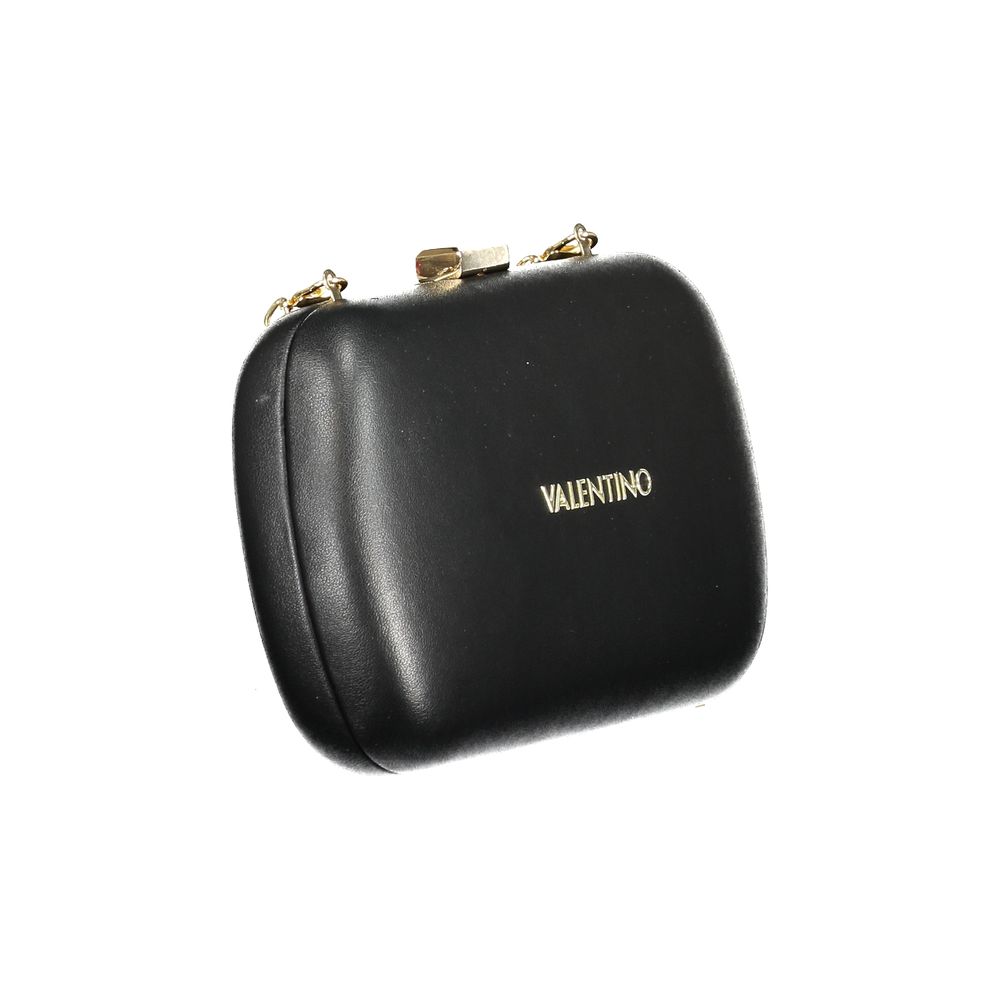 Mario Valentino Black Polyurethane Women's Bag