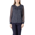 Street One Blue Polyester Blouse