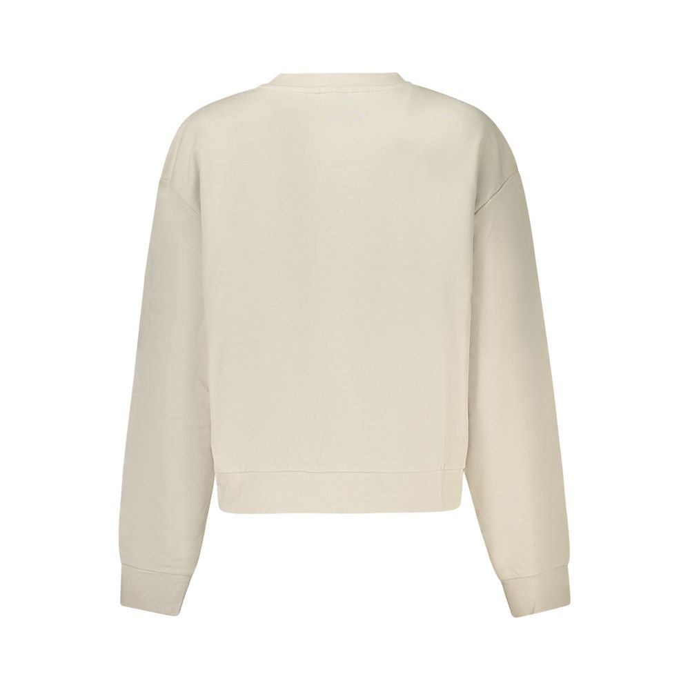 Vans Beige Cotton Women Sweatshirt
