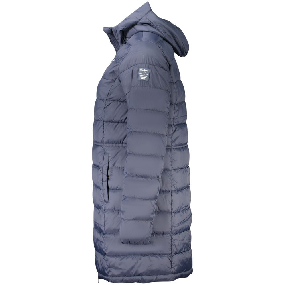 Pepe Jeans Blu Poliammide Women Jacket Pepe Jeans