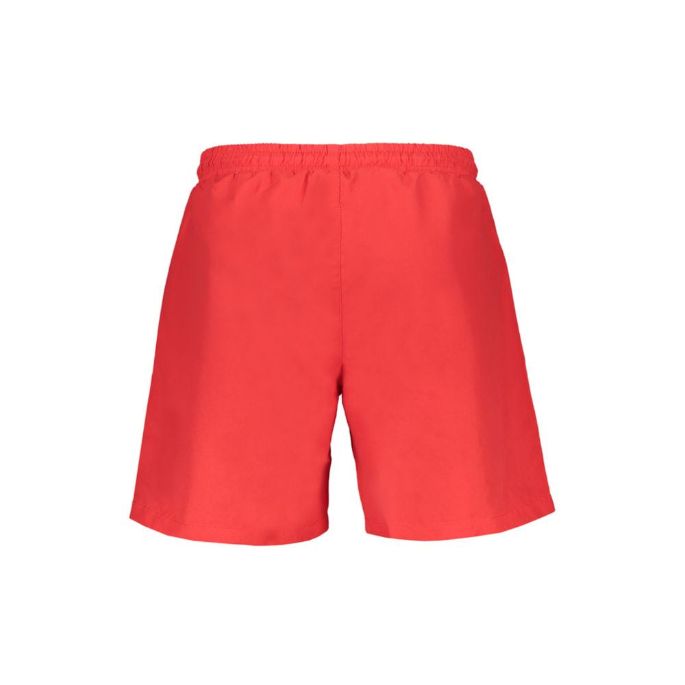 Fila Rosso Polyester Men's Swim Boxer Fila