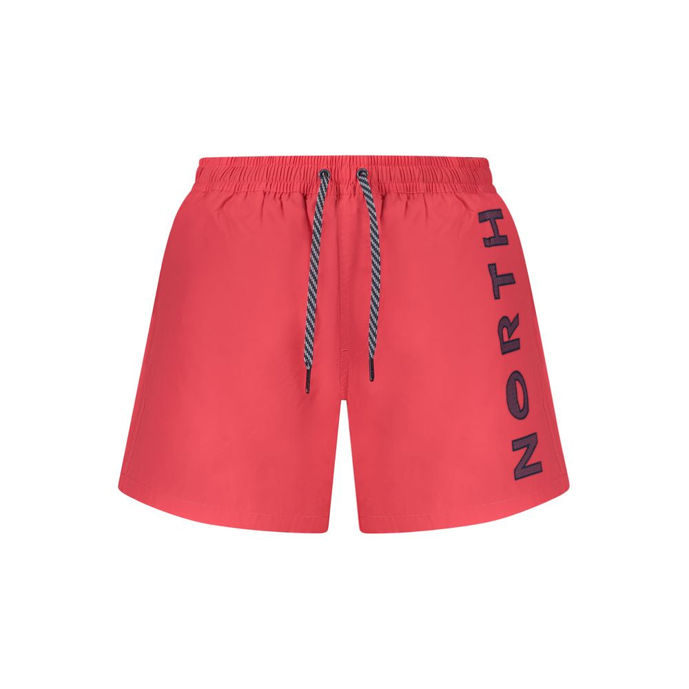 North Sails Red Nylon Men's Swim Trunk