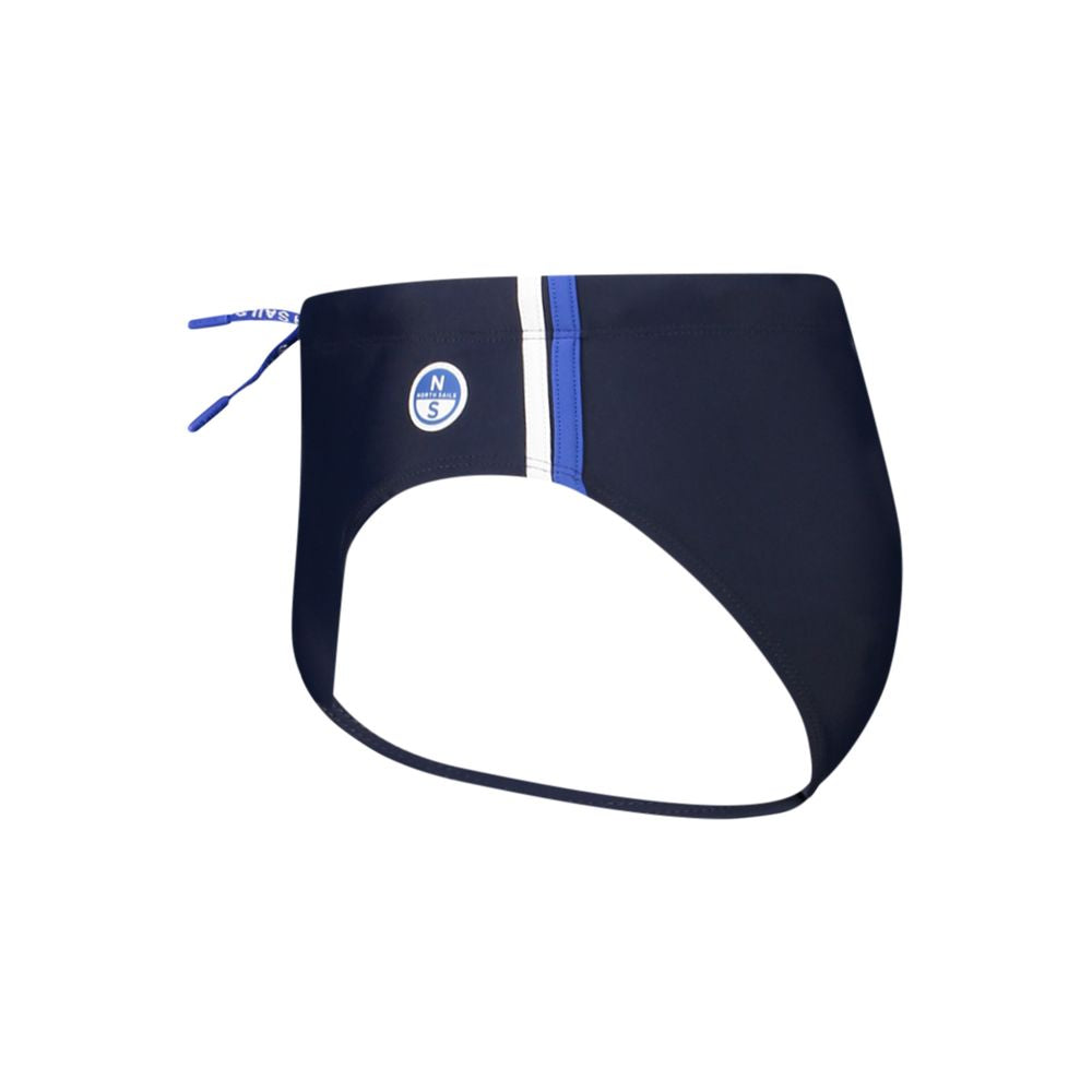 North Sails Blu Poliammide Men Swim Brief