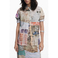 Desigual Beige Cotton Women Shirt