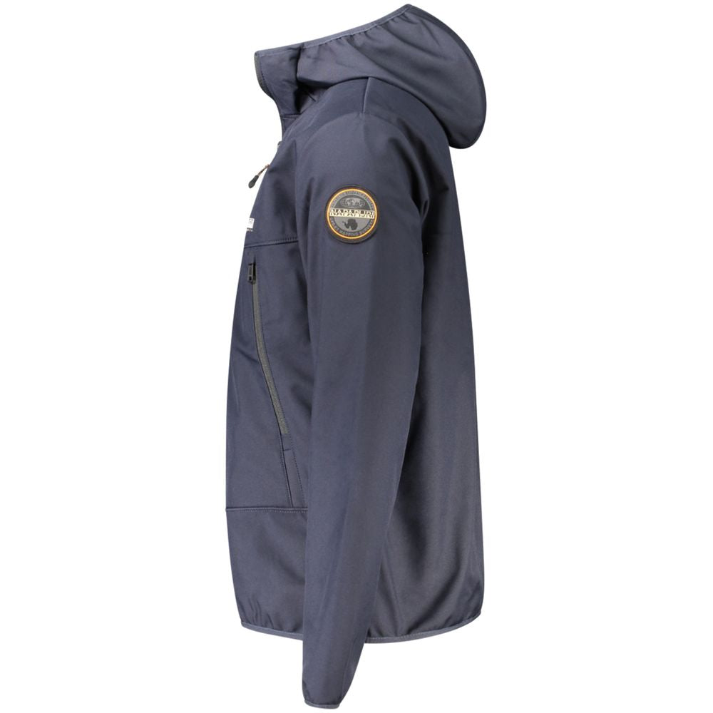 Napapijri Blu Polyester Men's Jacket