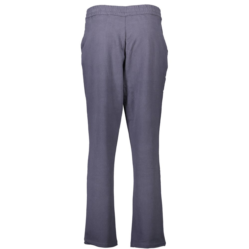 U.S. POLO ASSN. Blue Cotton Women's Trouser U.S. POLO ASSN.