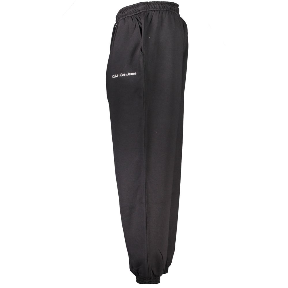 Calvin Klein Black Cotton Men's Sweatpant Calvin Klein