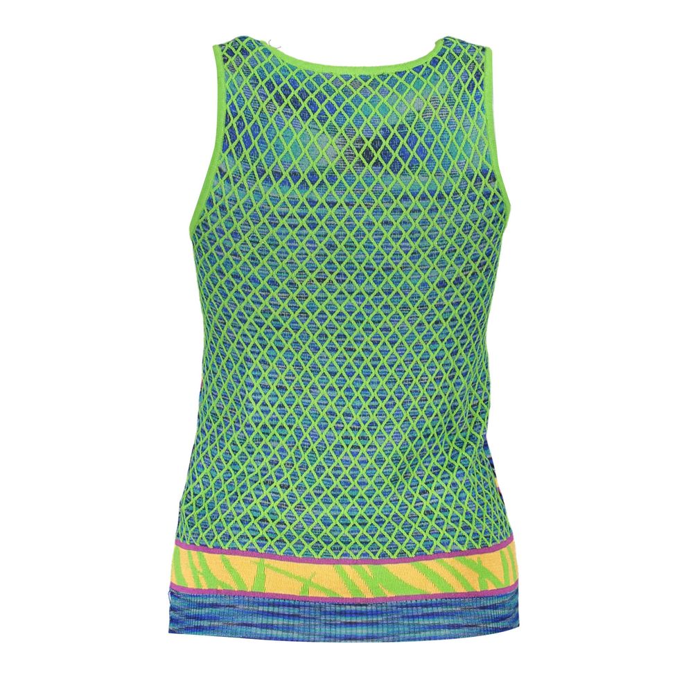 Desigual Verde Viscosa Women's Tank Top Desigual