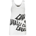 Cavalli Class White Cotton Women Tank Top