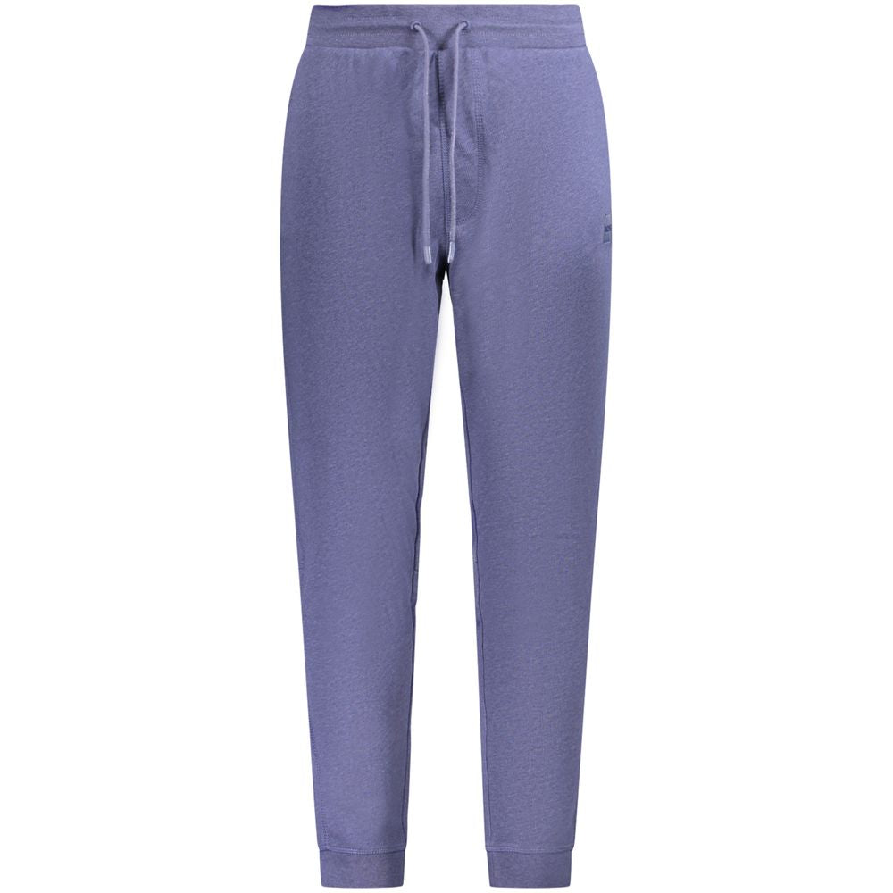 Hugo Boss Blu Cotton Men's Track Pant Hugo Boss