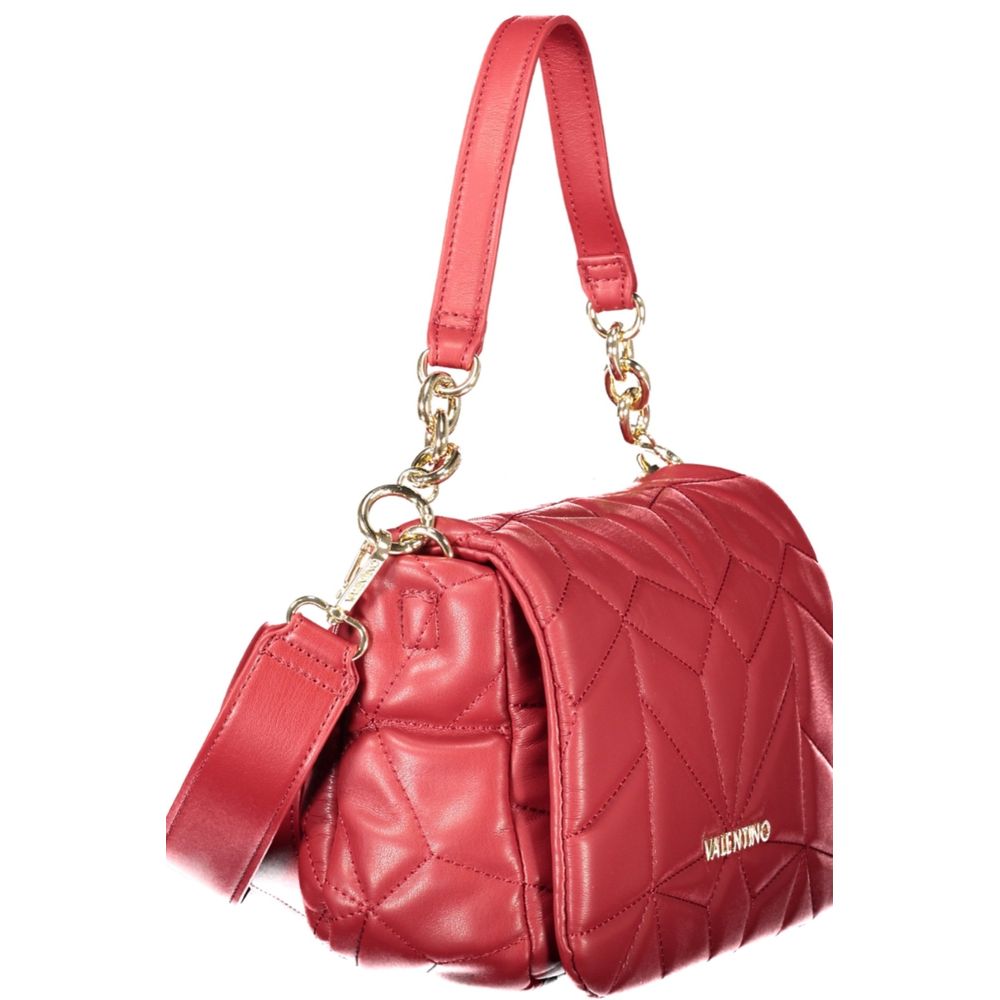 Mario Valentino Rosso Polyurethane Women's Bag