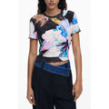 Desigual Black Polyester Women T-Shirt Desigual