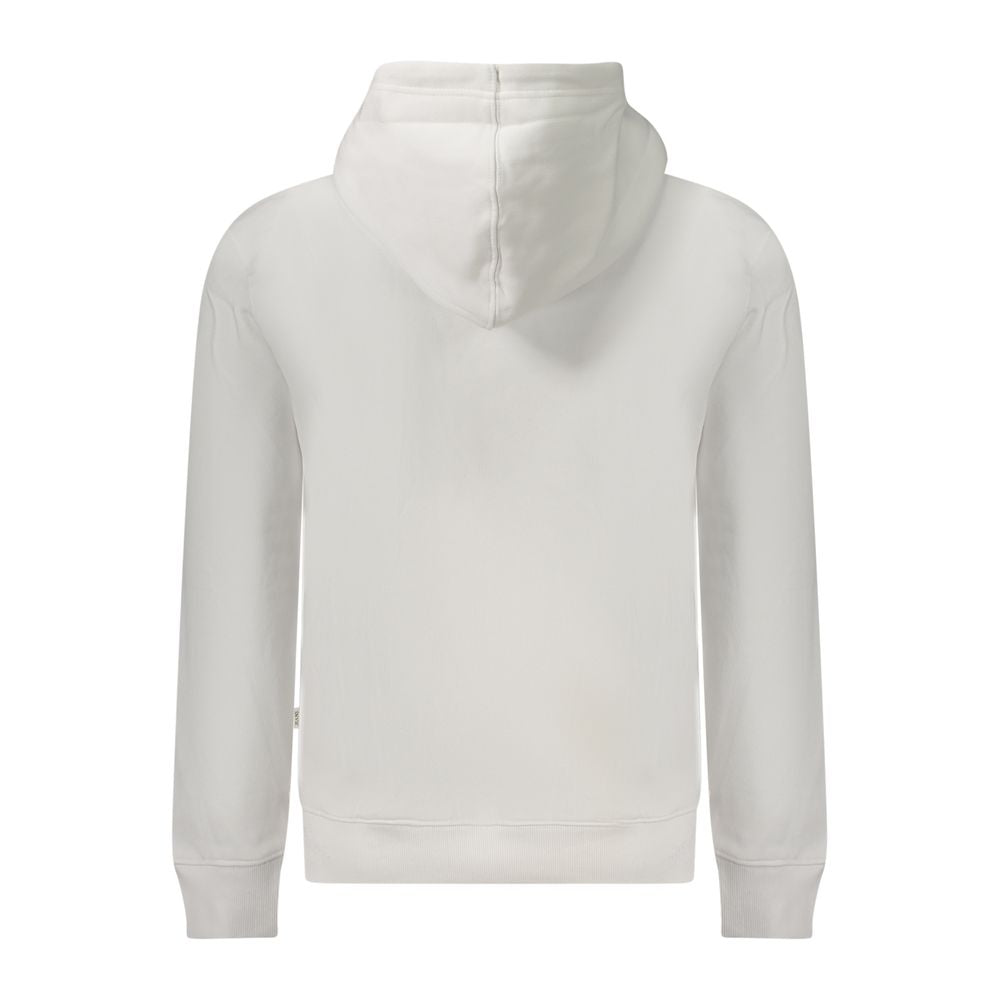 Guess Jeans White Organic Cotton Men Sweatshirt Guess Jeans