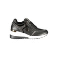 Laura Biagiotti Black Polyurethane Women Sneaker Laura Biagiotti