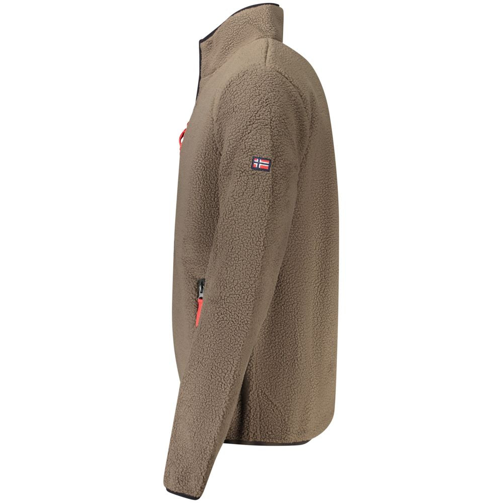 Norway 1963 Marrone Polyester Men Sweatshirt Norway 1963