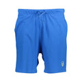 Gianmarco Venturi Blu Cotton Men's Sport Short Gianmarco Venturi