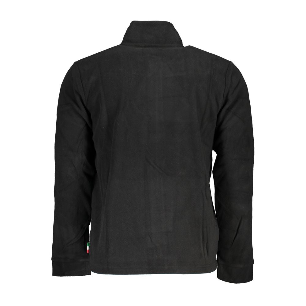 Gianmarco Venturi Black Polyester Men's Sweatshirt Gianmarco Venturi