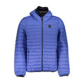 Gianmarco Venturi Blu Poliammide Men's Jacket Gianmarco Venturi