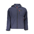 Gianmarco Venturi Blue Polyester Men's Jacket