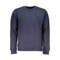 Gianmarco Venturi Blue Cotton Men Sweatshirt Gianmarco Venturi