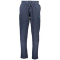 Gianmarco Venturi Blue Cotton Men's Track Pant