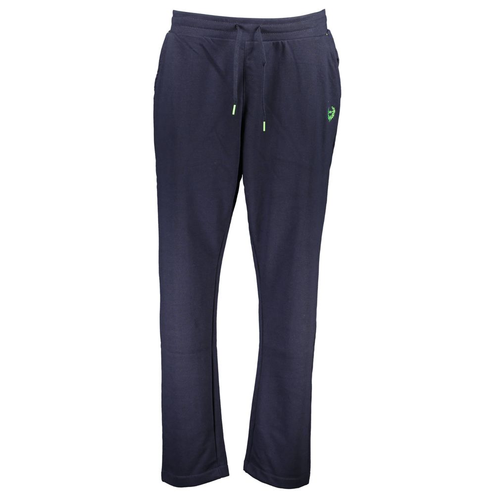 Gianmarco Venturi Blue Cotton Men's Sweatpant Gianmarco Venturi