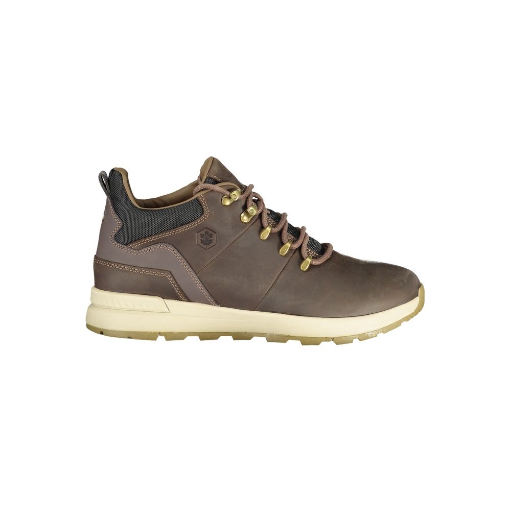 Lumberjack Marrone Leather Men Ankle Boot Lumberjack