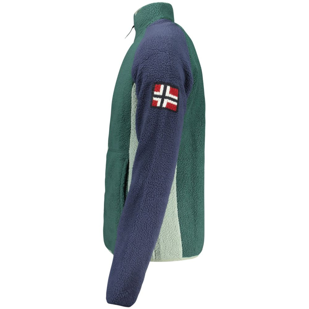 Norway 1963 Verde Polyester Men Sweatshirt