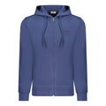 Rifle Blue Cotton Men's Hoodie