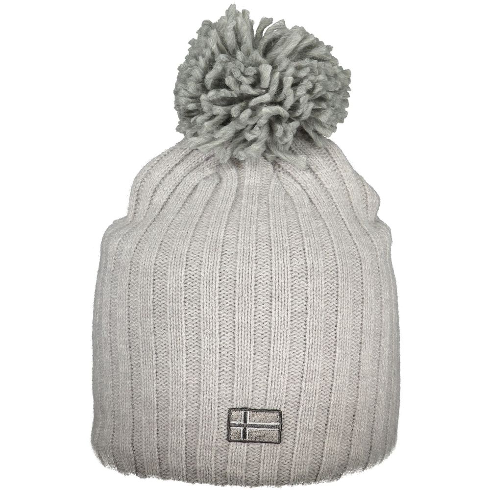 Norway 1963 Gray Acrylic Women's Hat Norway 1963