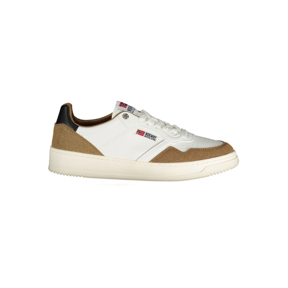 Norway 1963 Bianco Polyurethane Men Sneaker