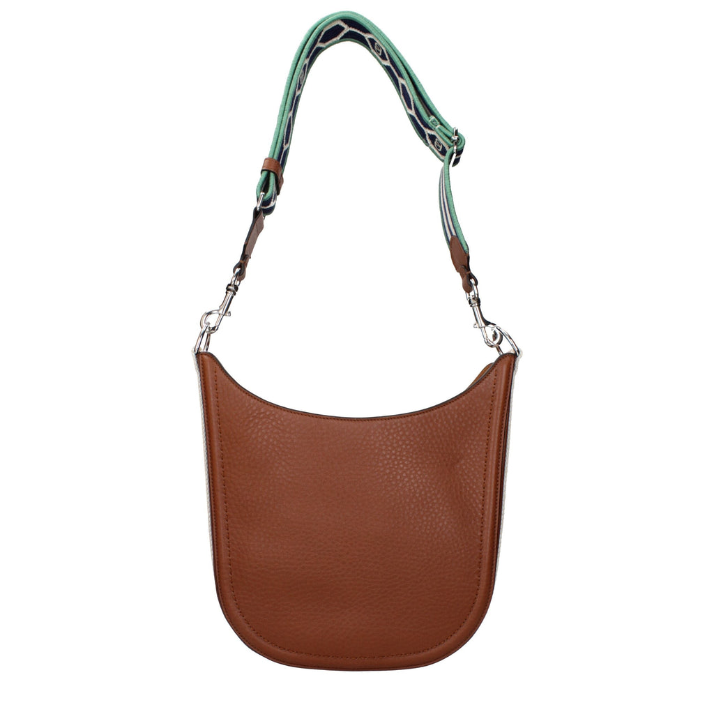 Valentino Garavani Brown Leather Crossbody Bag