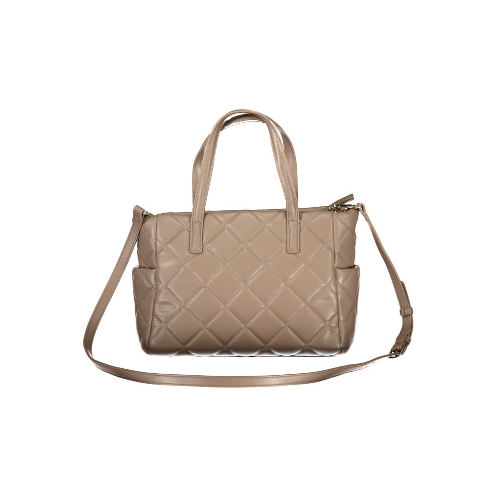 Mario Valentino Brown Polyurethane Women's Bag