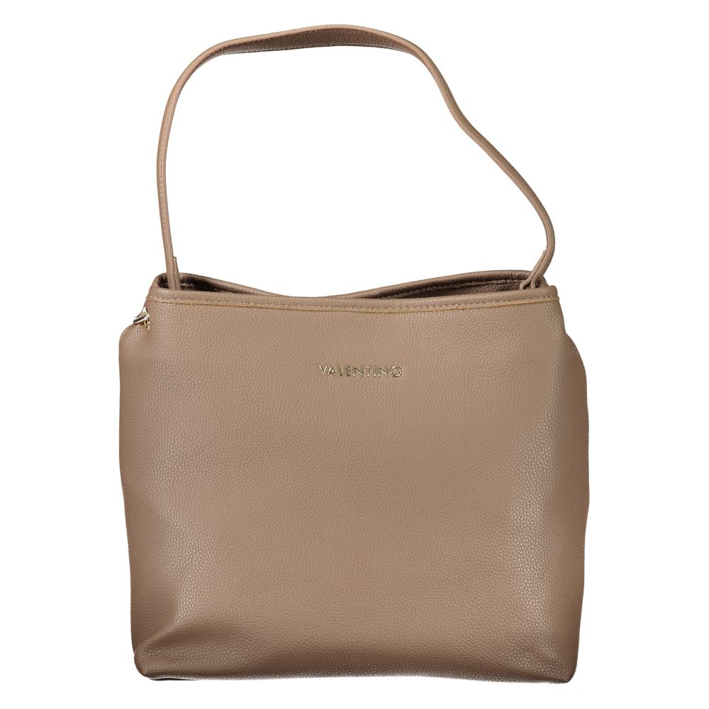 Mario Valentino Brown Polyurethane Women's Bag