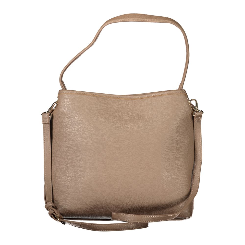 Mario Valentino Brown Polyurethane Women's Bag