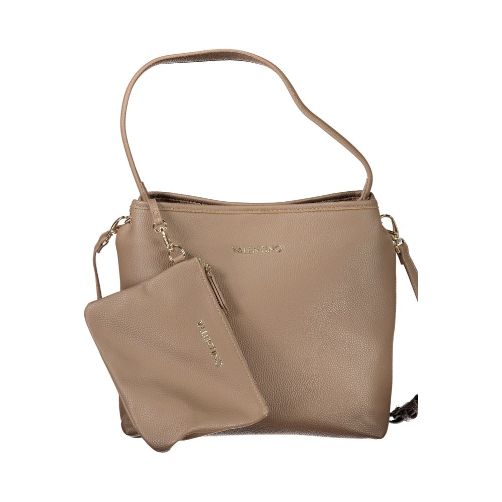 Mario Valentino Brown Polyurethane Women's Bag