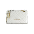 Mario Valentino Gray Polyurethane Women's Bag With Chain Shoulder Handle