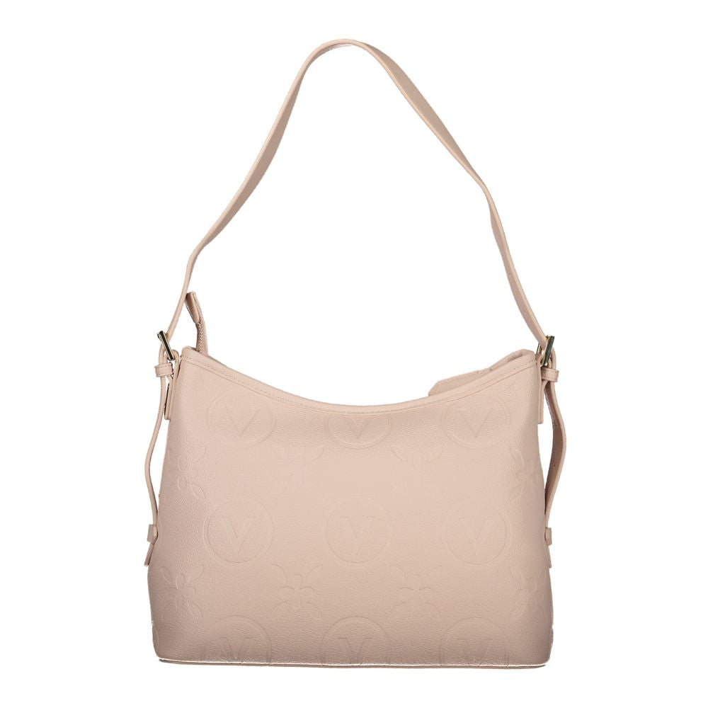 Mario Valentino Rosa Poliuretano Donna Bag with Adjustable and Removable Strap