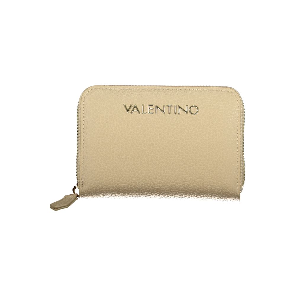 Mario Valentino Beige Polyurethane Women's Wallet