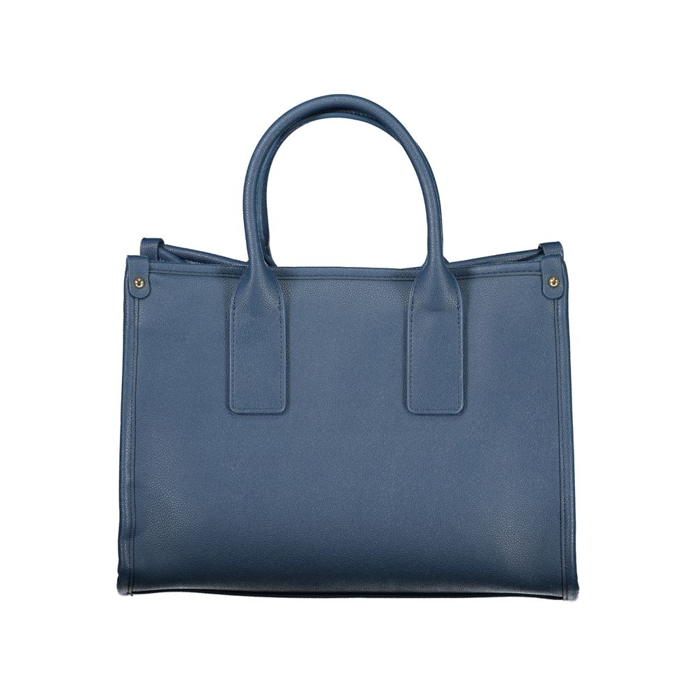 Mario Valentino Blue Polyurethane Women's Bag