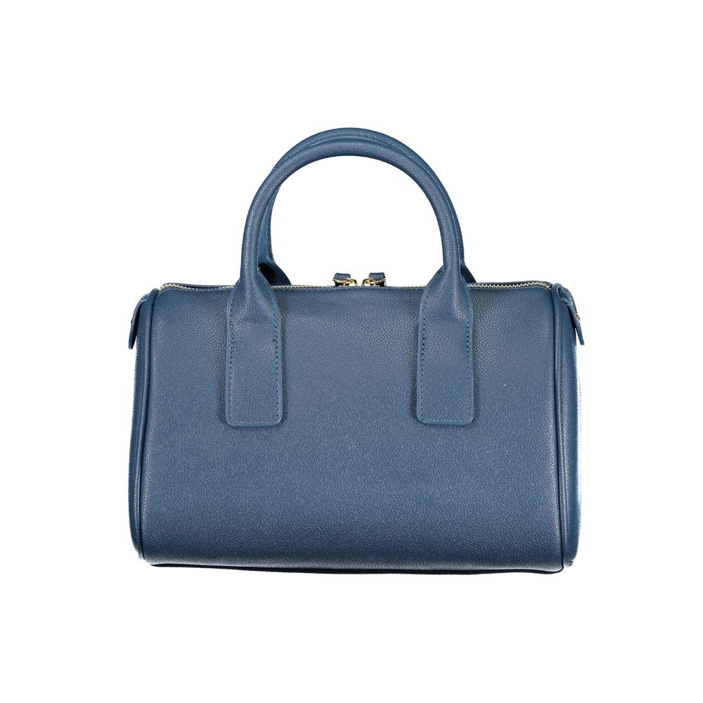Mario Valentino Blue Polyurethane Women's Bag