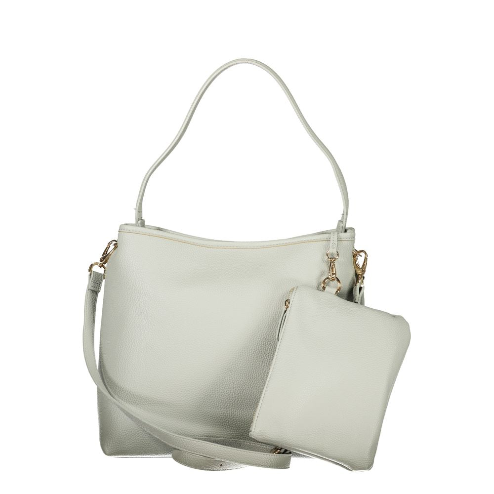 Mario Valentino Grey Polyurethane Women's Bag