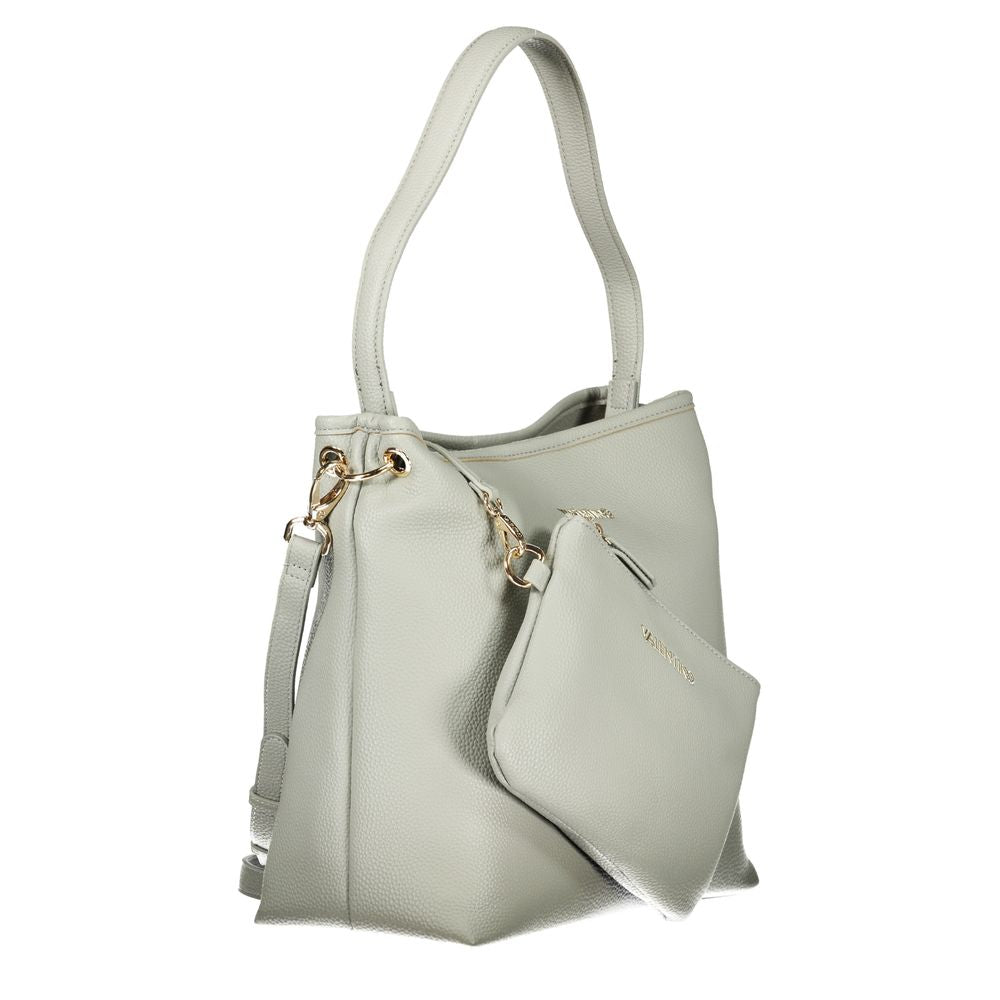 Mario Valentino Grey Polyurethane Women's Bag