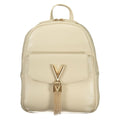 Mario Valentino Beige Polyurethane Women's Backpack
