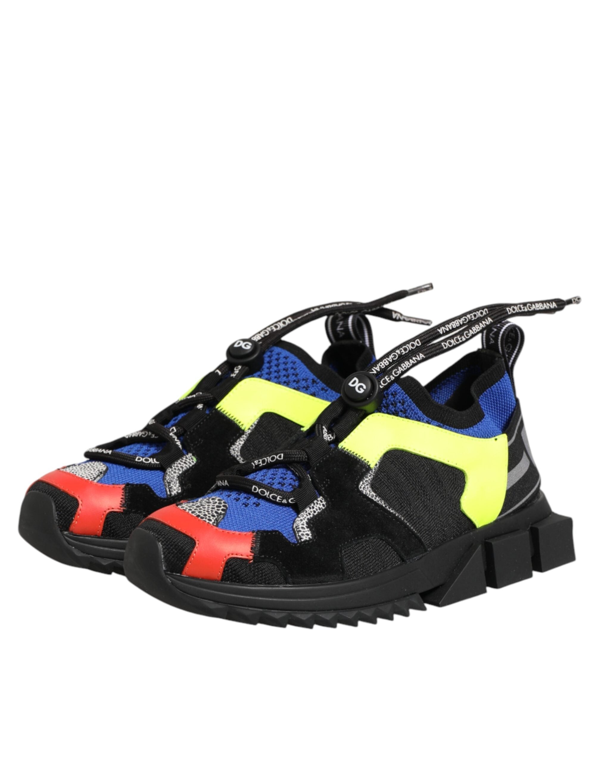 Dolce & Gabbana Multicolor Low Top Sorrento Sneakers Shoes