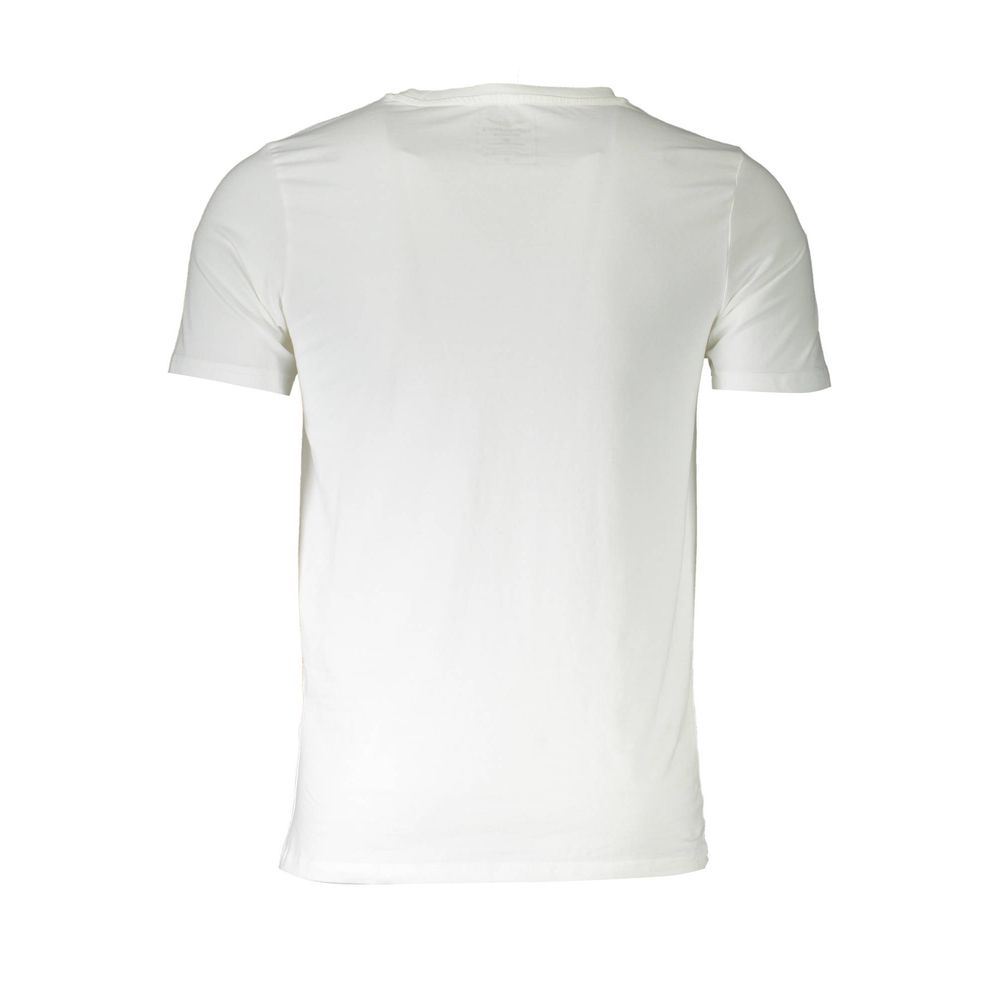 Aeronautica Militare White Cotton Men's T-Shirt Aeronautica Militare