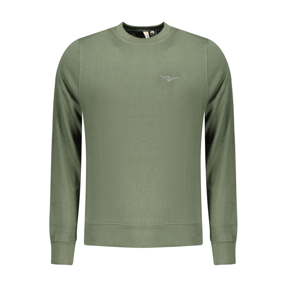 Accademia Militare Verde Cotton Men Sweatshirt Accademia Militare