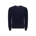 Brunello Cucinelli Blue Wool Oves Aries Sweatshirt